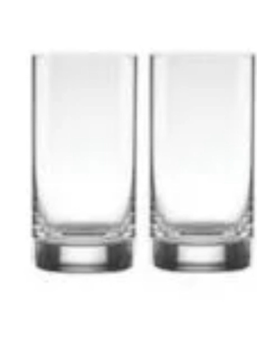 Lenox Clear Tall tumblers  & short Drinking Glasses (5) - Picture 2 of 2